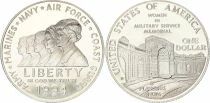 USA 1 Dollar - Finish - Atlanta Olympic Games  - P Philadelphia - Silver