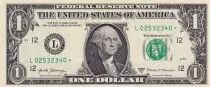 USA 1 Dollar - G. Washington - 2017 - Etoile de remplacement - L  San Francisco - P.544