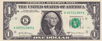 USA 1 Dollar - G. Washington - 2017 - K - UNC - P.544