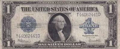 USA 1 Dollar - George Washington - 1923 - S�rie T-D - P.342