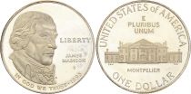 USA 1 Dollar - James Madison - 1993 - S San Francisco - Argent BE