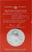 USA 1 Dollar - Liberty - XXIII Olympiad Los Angeles 1984 - S San Francisco - Silver