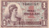 USA 1 Dollar - Military Cerificate - 1954 - Série 521 - TB+ - M.33