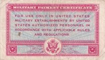 USA 1 Dollar - Military Cerificate - ND (1947) - Série 471 - P.M12