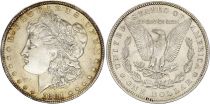 USA 1 Dollar - Morgan - Aigle - 1881 - Philadelphie - Argent