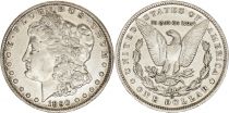 USA 1 Dollar - Morgan - Aigle - 1890 - O Nouvelle-Orléans - Argent