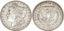 USA 1 Dollar - Morgan - Aigle - 1897 - S San Francisco - Argent