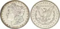 USA 1 Dollar - Morgan - Eagle - 1896 - Philadelphia - Silver