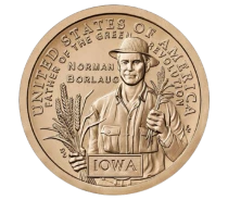 USA 1 Dollar - Native American - Iowa -  2026 - D Denver