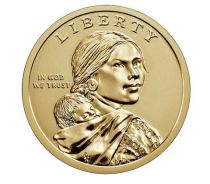 USA 1 Dollar - Native Indian - P Philadelphia - 2022