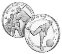 USA 1 Dollar - Negro Leagues Baseball & Jackie Robinson medal - 2022 - Philadephia