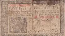 USA 1 Dollar - New Jersey - Colonial -  25-03-1776
