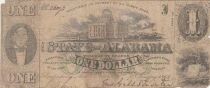 USA 1 Dollar - The State of Alabama - 1863