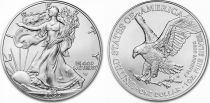 USA 1 Dollar American Eagle - Type 2 - 2022 - Argent