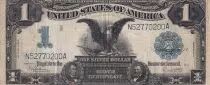 USA 1 Dollar Black Eagle - 1899 - Serial N52770200A