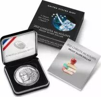 USA 1 Dollar Christa McAuliffe - P Philadelphia - Proof 2020 Silver