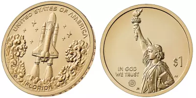 USA 1 Dollar Florida  - 2025 D Denver