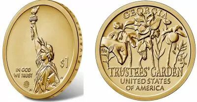 USA 1 Dollar Georgia Innovation 2019 P Philadelphia