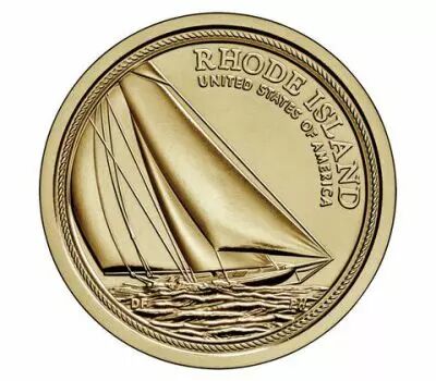 USA 1 Dollar Innovation - Rhode Island - D Denver - 2022 - MS