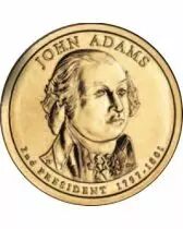 USA 1 Dollar John Adams - 2007