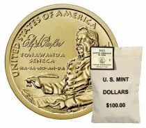 USA 1 Dollar Native American - Rolls, bags and boxes - P Philadelphie - 2022 - SPL