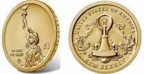 USA 1 Dollar New Jersey Innovation 2019 P Philadelphia