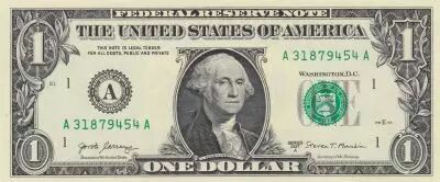 USA 1 Dollar Washington - 2017A - In Boston - Series A-A