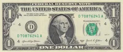 USA 1 Dollar Washington - 2021D - In Cleveland - Series D-A