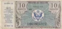USA 10 cents - Billet militaire - Series 472 - Num&eacute;ro 68 - 1948 - TTB