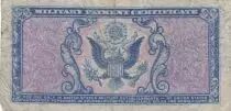 USA 10 cents - Billet militaire - Series 481 - Num&eacute;ro 20 - 1951