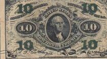 USA 10 Cents - Washington - 1863
