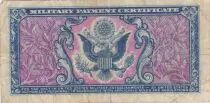 USA 10 Cents Military Cerificate - Serial 481 - 1951