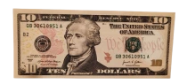 USA 10 Dollars  - Ville de New-York - S&eacute;rie 2021 - Lettre QBA