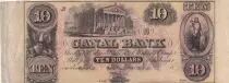 USA 10 Dollars - Canal Bank 18xx - New Orleans- Serial B