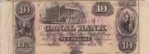 USA 10 Dollars - Canal Bank 18xx - New Orleans- Serial C