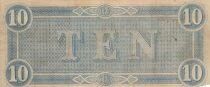 USA 10 Dollars - Confederate States - 1864