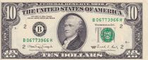 USA 10 Dollars - HAMILTON - 1990 - SPL+ - P.486