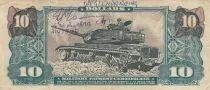 USA 10 dollars - Military banknote - Series 681 - Number 44 - 1969 - F