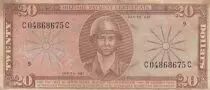 USA 10 dollars - Military banknote - Series 681 - Number 9 - 1969 - VF