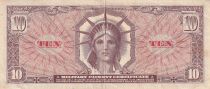 USA 10 Dollars - Military Cerificate - ND (1965) - Série 641 - P.M63