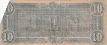 USA 10 Dollars Confederate States - 1864 - Série 82852