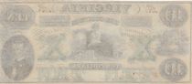 USA 10 Dollars Virginia Treasury note - 1862  - UNC