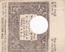 USA 10 Shillings - Connecticut - 01-07-1780