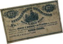 USA 12 1/2 Centavos - New Mexico - Santa Fe - Spiegelberg Hermanos - 01-01-1863