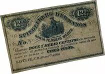USA 12 1/2 Centavos - Nouveau-Mexique - Santa Fe - Spiegelberg Hermanos - 01-01-1863