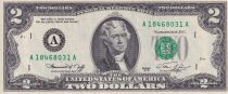 USA 2 Dollars - Jefferson - 1976 - A - UNC - P.461
