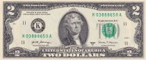 USA 2 Dollars - Jefferson - 2017 - K Dallas - P.NEW