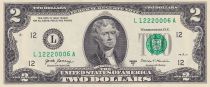 USA 2 Dollars - Jefferson - 2017 - L San Francisco - P.NEW