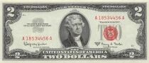 USA 2 Dollars - Jefferson - S&eacute;rie 1963 A - P.382