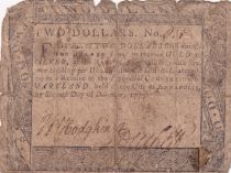 USA 2 Dollars - Maryland - Colonial -  07-12-1775 - Rare